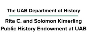 UAB History Kimmerling Logo
